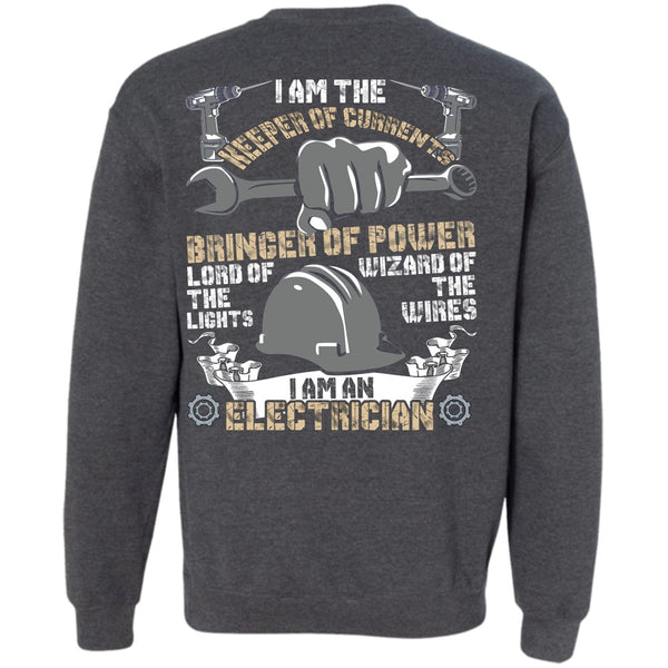 Keeper Of Currents T Shirt, I Love Electrician Sweatshirt