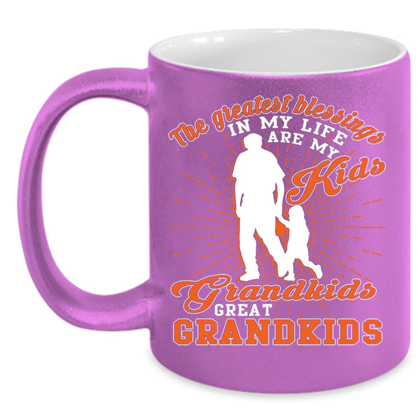 My Kids Coffee Mug, Grandkids Great Grandkids Coffee Cup