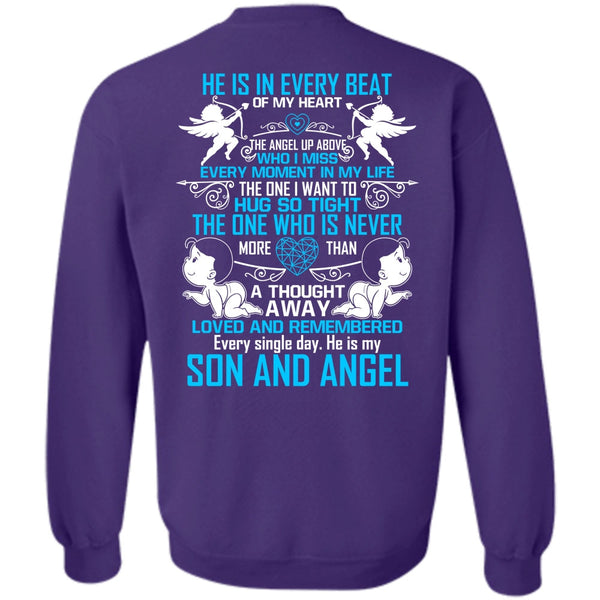 Son And Angel T Shirt, I Love Son Sweatshirt