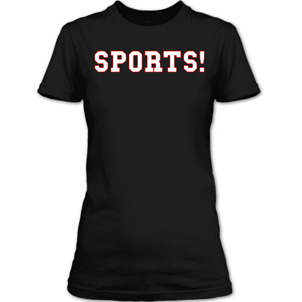 A black t-shirt with the shopify logo