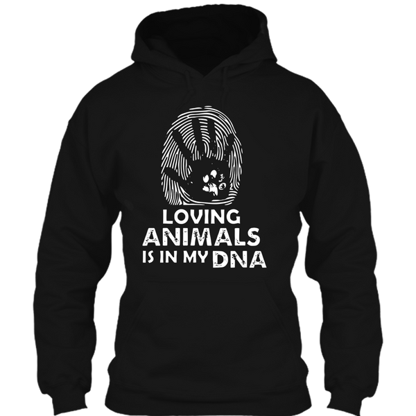 A black t-shirt with the shopify logo