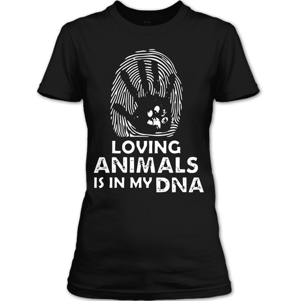 A black t-shirt with the shopify logo