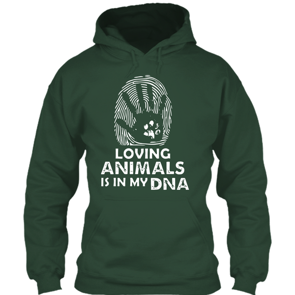 A black t-shirt with the shopify logo