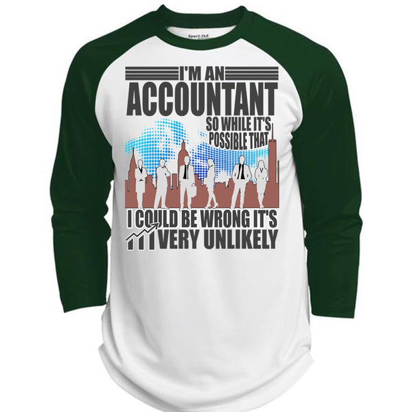 I'm An Accountant T Shirt, I Love Accountant T Shirt, Awesome T-Shirts  (Polyester Game Baseball Jersey)
