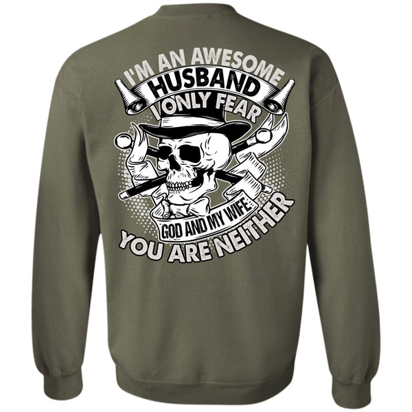 God And My Wife T Shirt, I Love Husband Sweatshirt