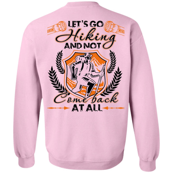 I Love Hiking T Shirt, Let's Go Hiking Sweatshirt