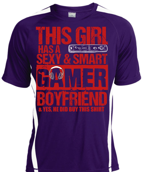 This Girl Has A Smart Gamer Boyfriend T Shirt, Being A Gamer T Shirt, Cool Shirt