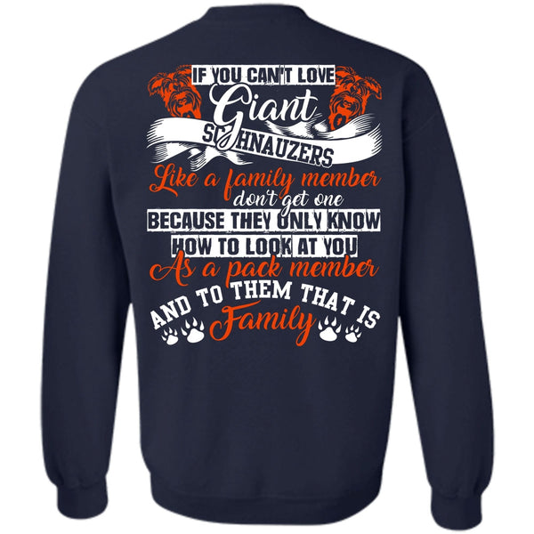 Like A Family Member T Shirt, I Love Dog Sweatshirt