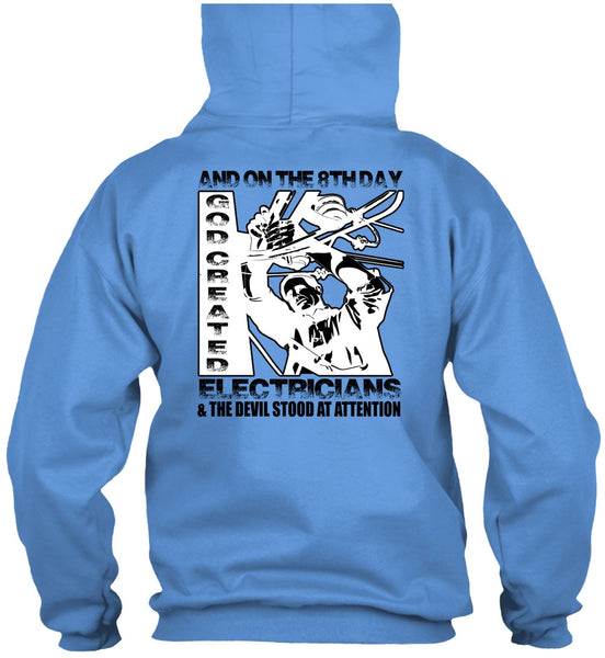 God Created Electricians T Shirt, I Love Electrician T Shirt