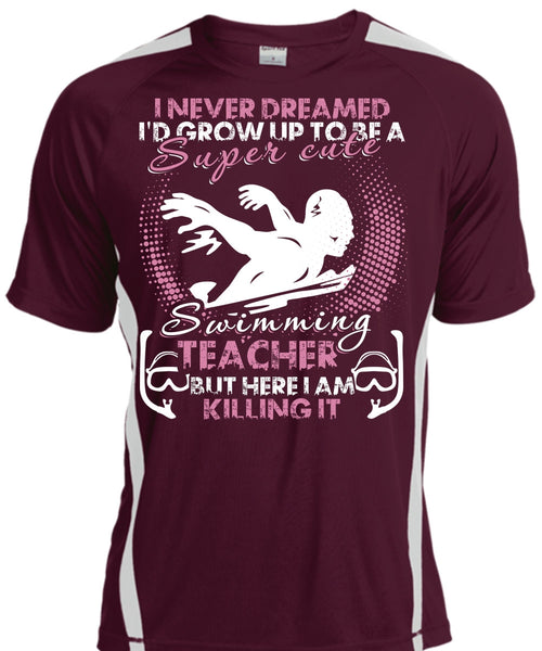Cute Swimming Teacher T Shirt, I Am Killing It T Shirt, Cool Shirt