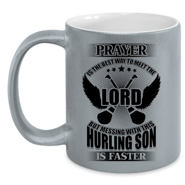 Cool Hurling Son Coffee Mug, Don't Mess With This Hurling Son Accent Mug