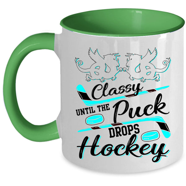 Funny Hockey Coffee Mug, Awesome Hockey Player Accent Mug