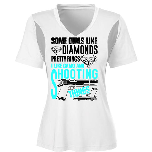 I Like Camo And Shooting Things T Shirt, I Love Gun T Shirt, Awesome T-Shirts