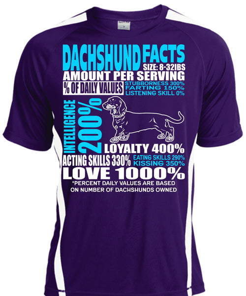 Dachshund Facts T Shirt, Dachshund Owned T Shirt, Cool Shirt