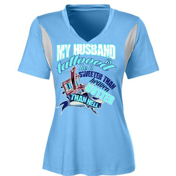 My Husband Is Tattooed T Shirt, He Is Sweeter T Shirt