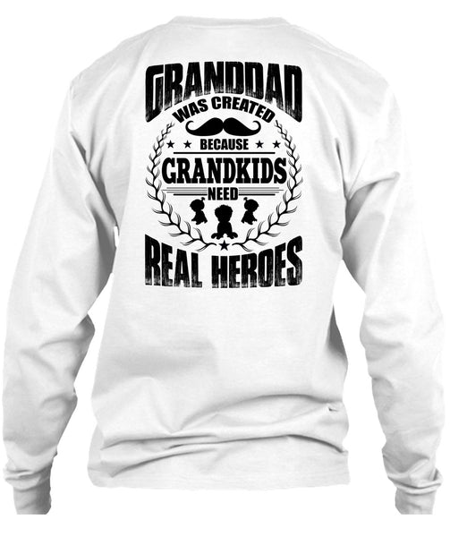 Granddad Was Created T Shirt, I Love Baby T Shirt
