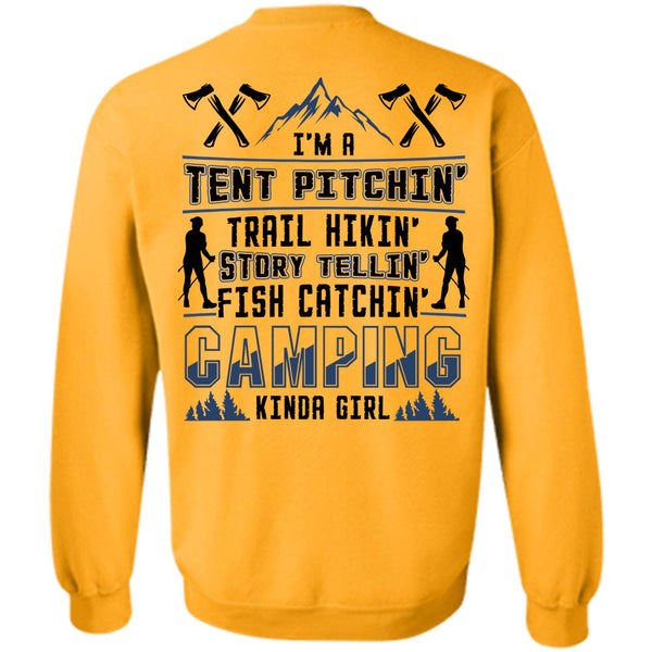 I Love Camping T Shirt, Camping Kinda Girl Sweatshirt