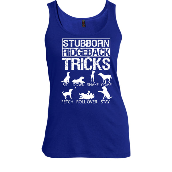 Stubborn Ridgeback Tricks T Shirt, I Love My Dog T Shirt, Cool T Shirt