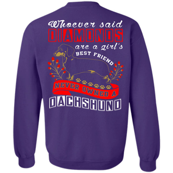 Never Owned A Dachshund T Shirt, I Love My Dog Sweatshirt