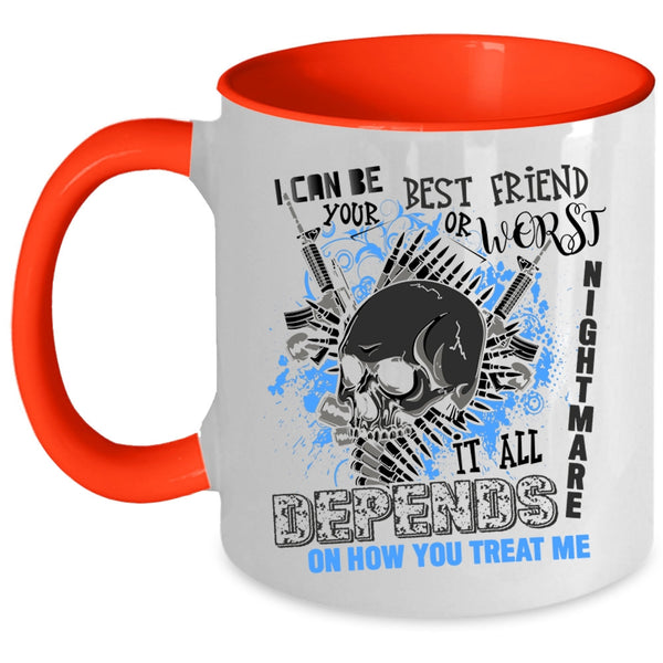 Cool Friends Coffee Mug, I Can Be Your Best Friend Accent Mug