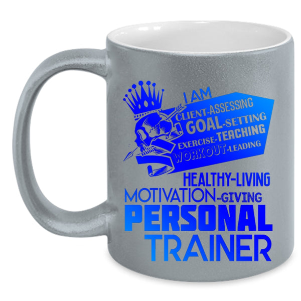 Cute Gift For Personal Trainer Coffee Mug, I Am Personal Trainer Accent Mug