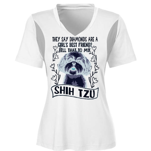 Tell That To My Shih Tzu T Shirt, I Love My Dog T Shirt, Awesome T-Shirts