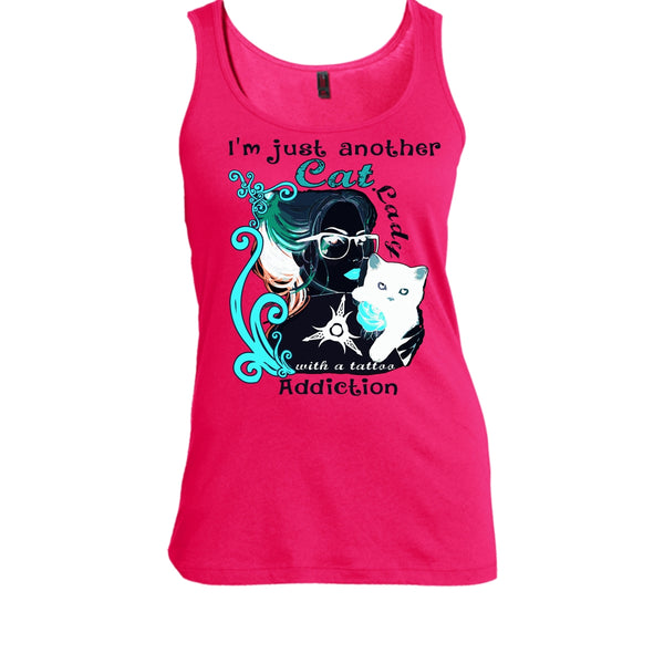 I'm Just Another Cat Lady T Shirt, Coolest Cat Lady T Shirt, Awesome t-shirts