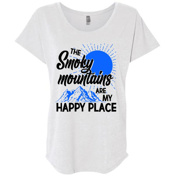 The Smoky Mountains Are My Happy Place T Shirt, I Love Hiking T Shirt, Awesome T-Shirts