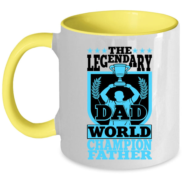 Awesome Gift For Father Coffee Mug, Best Dad Ever Accent Mug