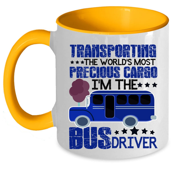 I'm The Bus Driver Coffee Mug, Transporting Accent Mug