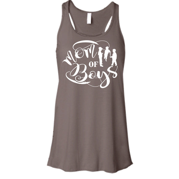 Mom Of Boys T Shirt, Coolest Mom Tank Top