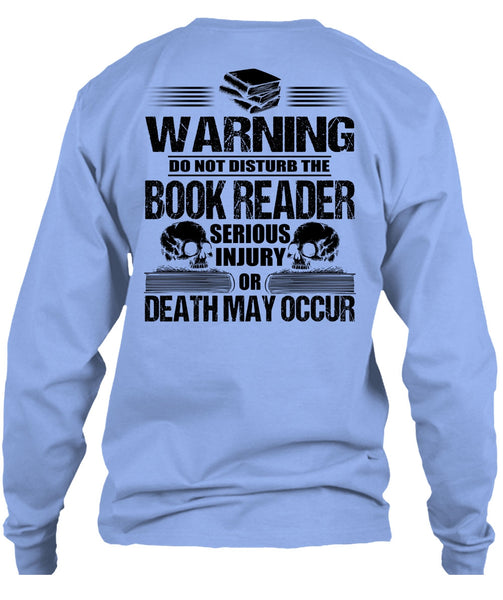 Book Reader Serious Injury T Shirt, I Love Book T Shirt