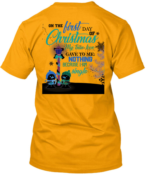 On The First Day Of Christmas T Shirt, This Girl Loves Christmas T Shirt