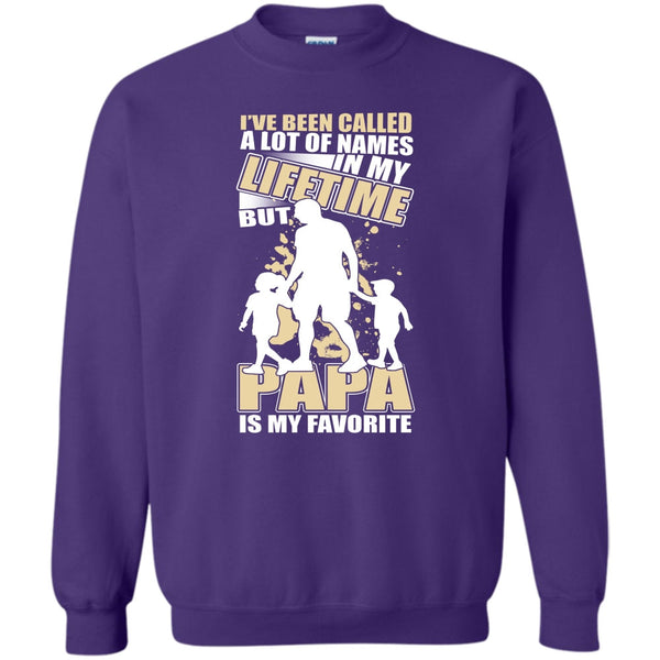 Papa Is My Favorite Name T Shirt, Coolest Papa Ever Sweatshirt