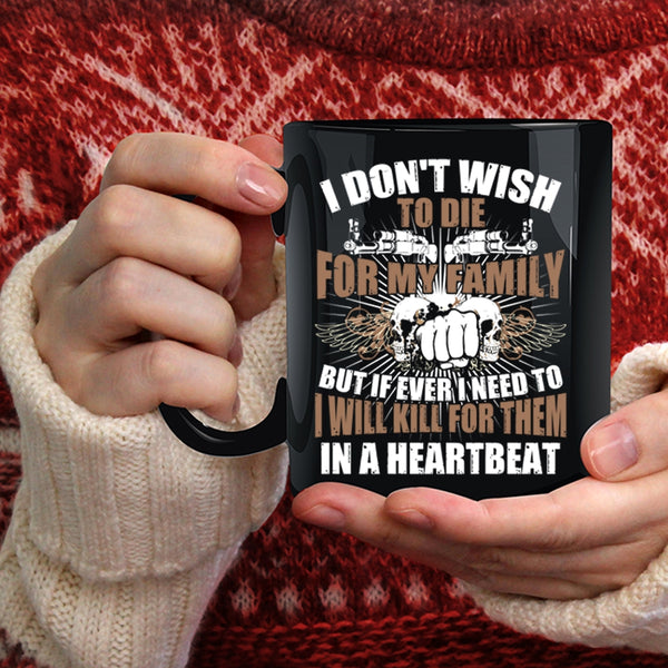 I Love My Family Coffee Mug, Awesome Gift For Gunner Coffee Cup