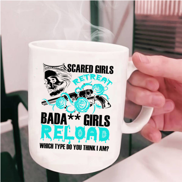 Which Type Do You Think I Am Coffee Mug, Scared Girls Retreat Cup