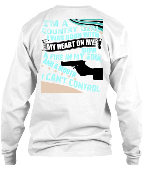 I'm A Country Girl T Shirt, I Love Veteran T Shirt