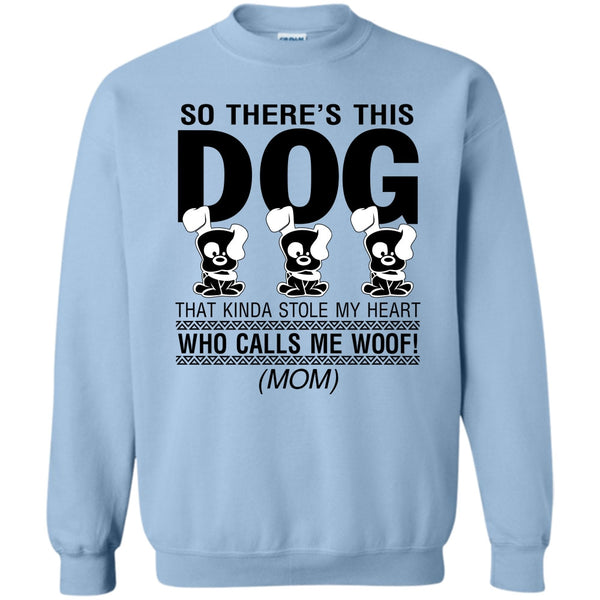 Coolest Dog Lover T Shirt, So There's This Dog Sweatshirt