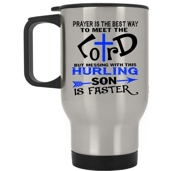 Awesome Hurling Son Travel Mug, Don't Mess With This Hurling Son Mug