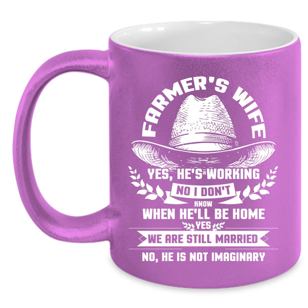 Farmer's Wife Coffee Mug, Beautiful Farmer's Wife Coffee Cup