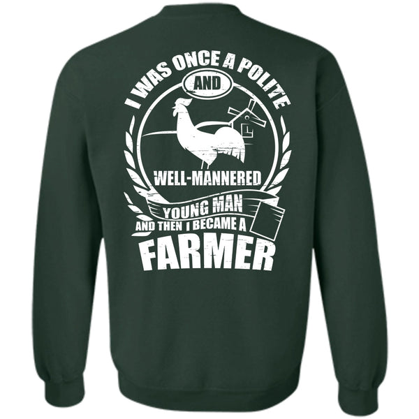 Young Man T Shirt, I Love Farming Sweatshirt