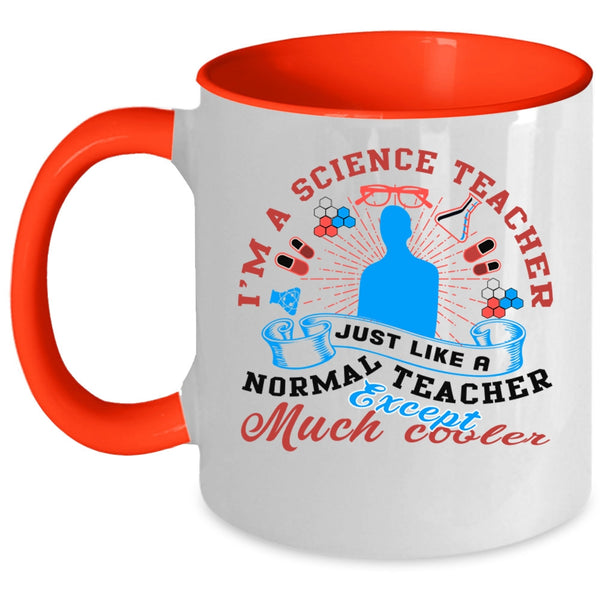 Awesome Teacher Coffee Mug, I'm A Science Teacher Accent Mug