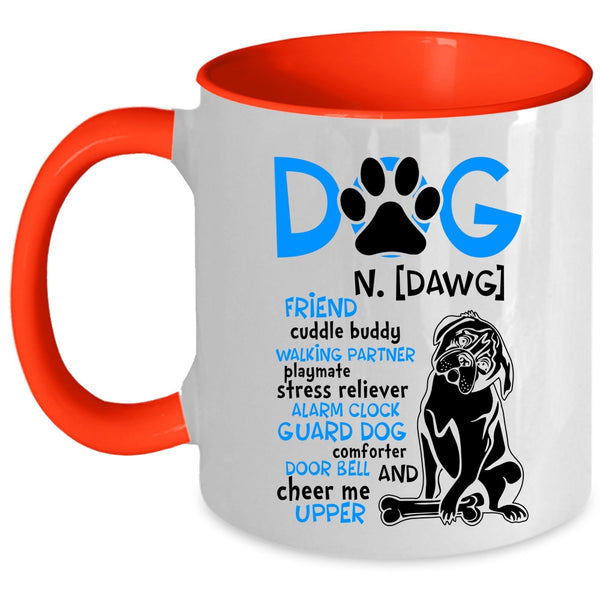 Cute Gift For Dog Lovers Coffee Mug, Dog Accent Mug
