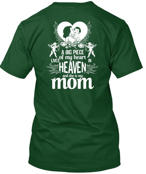 She Is My Mom T Shirt, Lives Heaven T Shirt