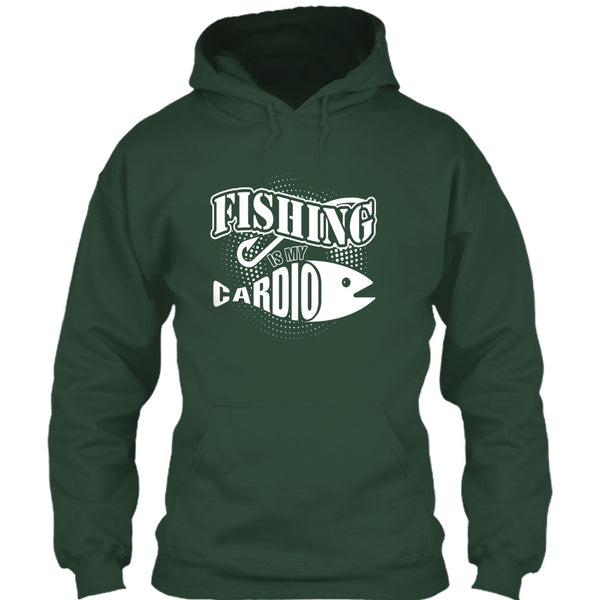 Fishing Is My Cardio T Shirt, Coolest Hooker T Shirt