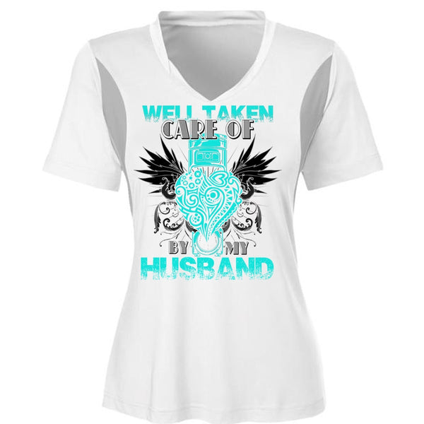 Well Taken Care Of Heart By My Husband T Shirt, I Love Husband T Shirt, Awesome T-Shirts