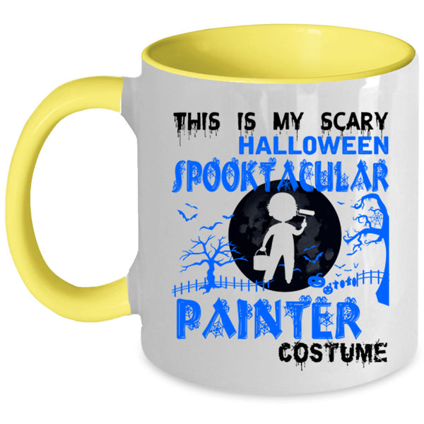 Scary Coffee Mug, My Scary Halloween Spooktacular Painter Accent Mug