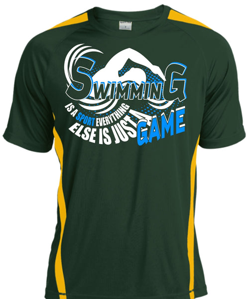 Swimming Is A Sport T Shirt, Else Is Just A Game T Shirt, Cool Shirt