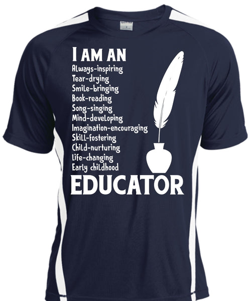 I Am An Educator T Shirt, Job T Shirt, I Love Teacher T Shirt