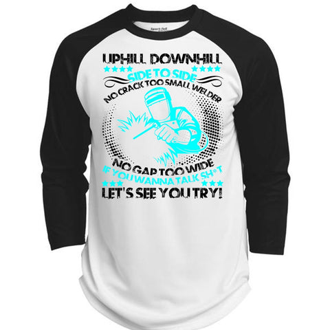 A black t-shirt with the shopify logo